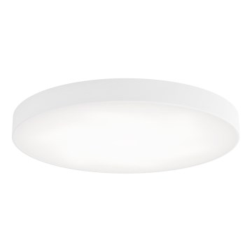 Loftlampe med bevægelses- og skumringssensor CLEO 6xE27/24W/230V Ø 80 cm hvid