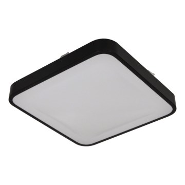 Loftlampe med bevægelsessensor WILTON 2xE27/60W/230V 33x33 cm sort
