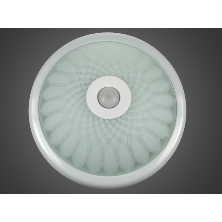 Loftlampe med en sensor PLAFON 2xE27/80W/230V