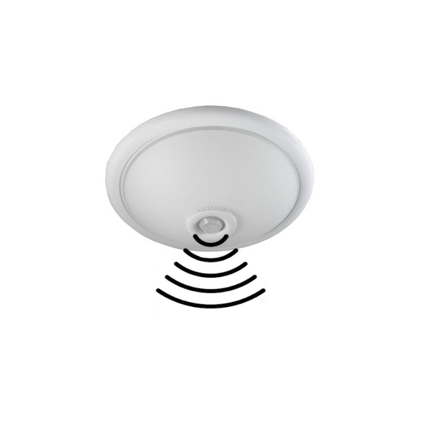 Loftlampe med en sensor PLAFON 2xE27/80W/230V
