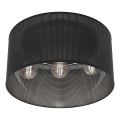 Loftlampe med loftbeslag SHADE 3xE27/60W/230V sort