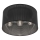 Loftlampe med loftbeslag SHADE 3xE27/60W/230V sort