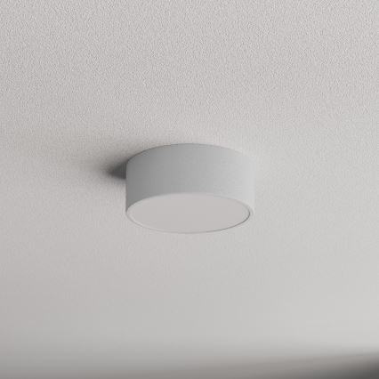 Loftlampe med bevægelses- og skumringssensor CLEO 1xE27/40W/230V Ø 20 cm grå