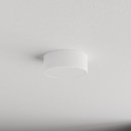 Loftlampe CLEO med bevægelses- og skumringssensor, 1xE27/40W/230V, Ø 20 cm, hvid