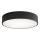 Loftlampe med sensor CLEO 3xE27/24W/230V diam. 40 cm sort