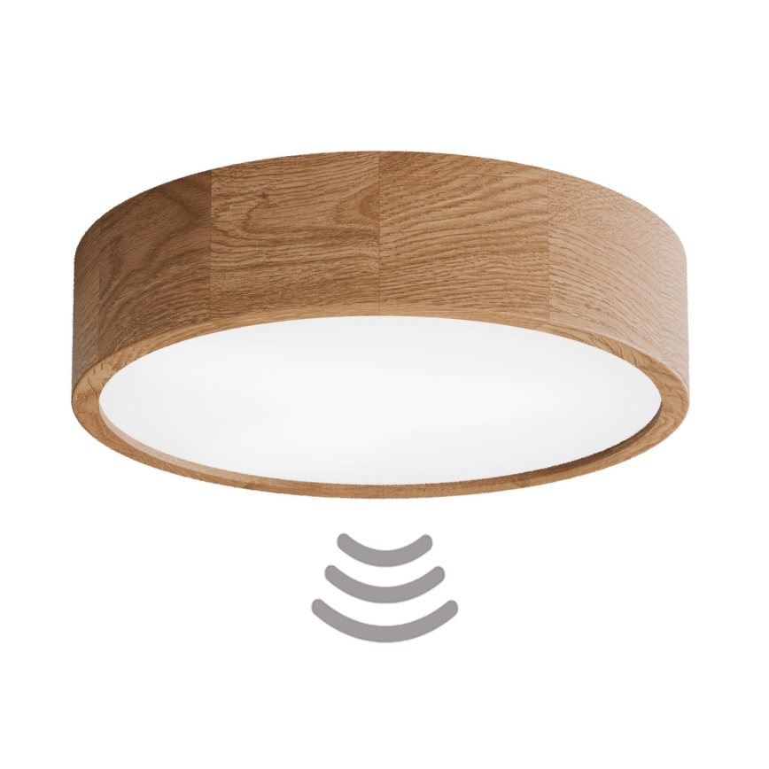 Loftlampe med sensor CLEO 3xE27/24W/230V Ø 37,5 cm eg