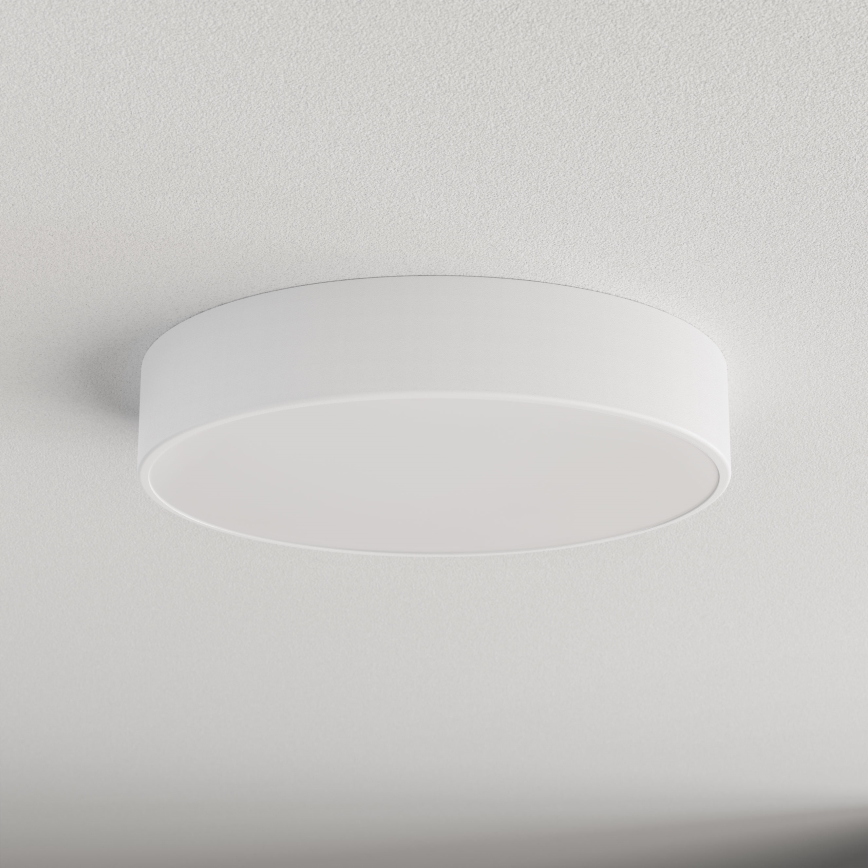 Loftlampe med bevægelses- og skumringssensor CLEO 3xE27/24W/230V Ø 40 cm hvid