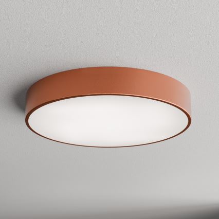 Loftlampe med sensor CLEO 4xE27/24W/230V diam. 50 cm kobberfarvet