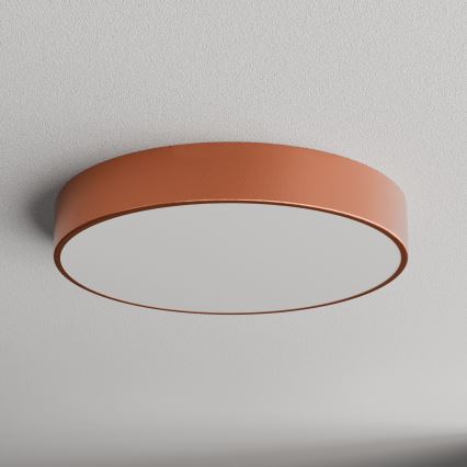 Loftlampe med sensor CLEO 4xE27/24W/230V diam. 50 cm kobberfarvet