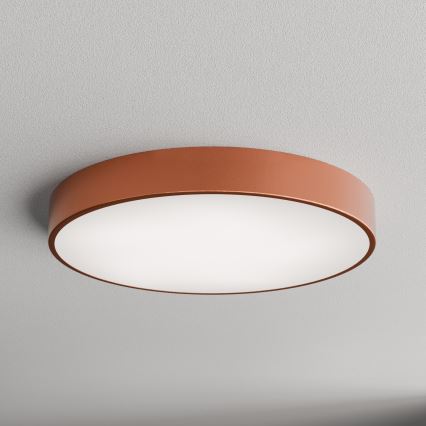 Loftlampe med sensor CLEO 5xE27/24W/230V diam. 60 cm kobberfarvet