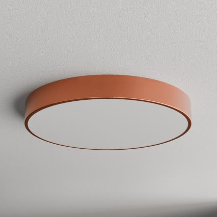 Loftlampe med sensor CLEO 5xE27/24W/230V diam. 60 cm kobberfarvet