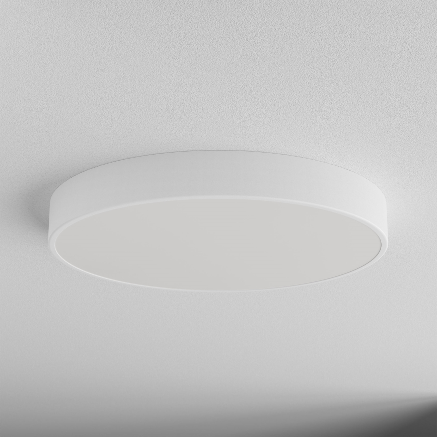 Loftlampe CLEO med bevægelses- og skumringssensor 5xE27/24W/230V Ø 60 cm hvid