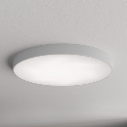 Loftlampe med sensor CLEO 6xE27/24W/230V diam. 80 cm grå