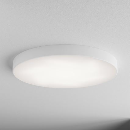 Loftlampe med sensor CLEO 6xE27/24W/230V diam. 80 cm hvid