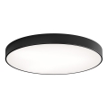 Loftlampe med sensor CLEO 6xE27/24W/230V diam. 80 cm sort