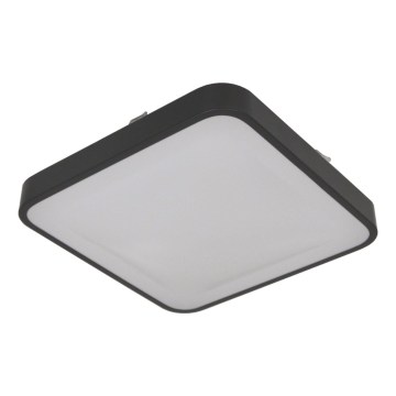 Loftlampe med sensor WILTON 2xE27/60W/230V 33x33 cm antracit