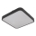 Loftlampe med sensor WILTON 2xE27/60W/230V 33x33 cm antracit