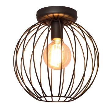 Loftlampe MERCURE 1xE27/15W/230V diam. 30 cm sort