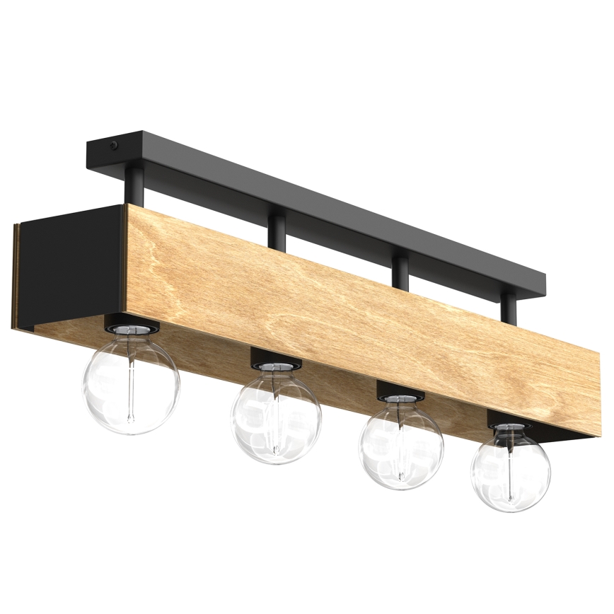 Loftlampe MILUZA 4xE27/15W/230V