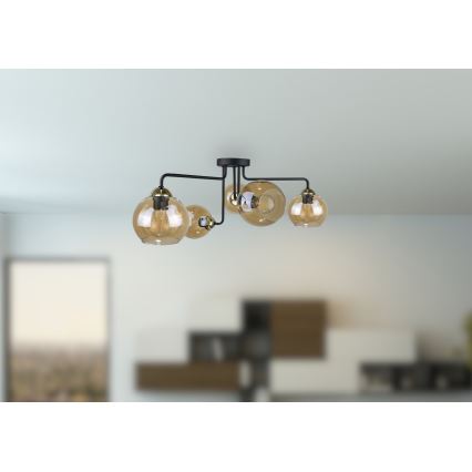 Loftlampe MONDE GOLD 5xE27/60W/230V