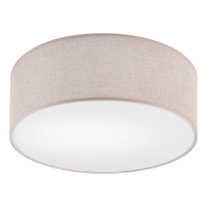 Loftlampe MONTE 1xE27/60W/230V diameter 35 cm beige