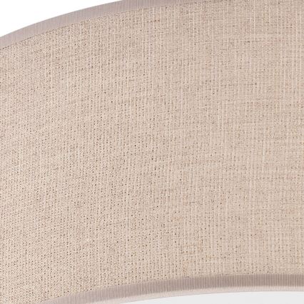 Loftlampe MONTE 1xE27/60W/230V Ø 35 cm brun