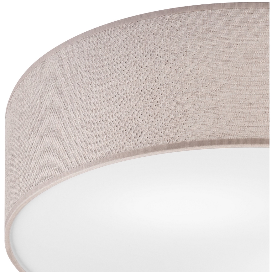 Loftlampe MONTE 2xE27/60W/230V beige
