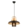 Loftlampe MONZA 1xE27/40W/230V med en diameter på 32 cm sort/guld