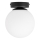 Loftlampe MOONLIGHT 1xE27/15W/230V Ø 16 cm sort