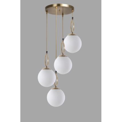 Loftlampe på kabel MORINO 4xE27/60W/230V
