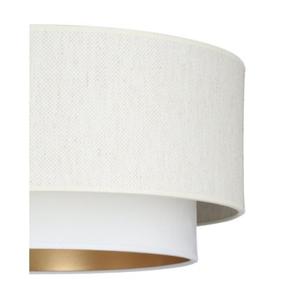 Loftlampe NATIA 1xE27/60W/230V Ø 45 cm hvid