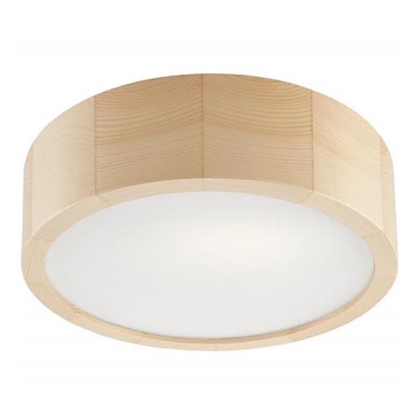Loftlampe NATURAL 1xE27/60W/230V ø 27 cm fyrretræ