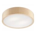 Loftlampe NATURAL 2xE27/60W/230V ? 37 cm fyrretræ