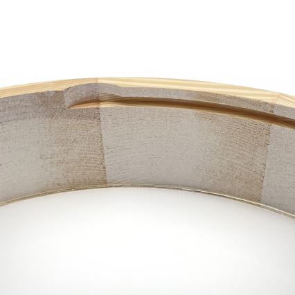 Loftlampe NATURAL 3xE27/15W/230V Ø 37,5 cm fyrretræ/hvid