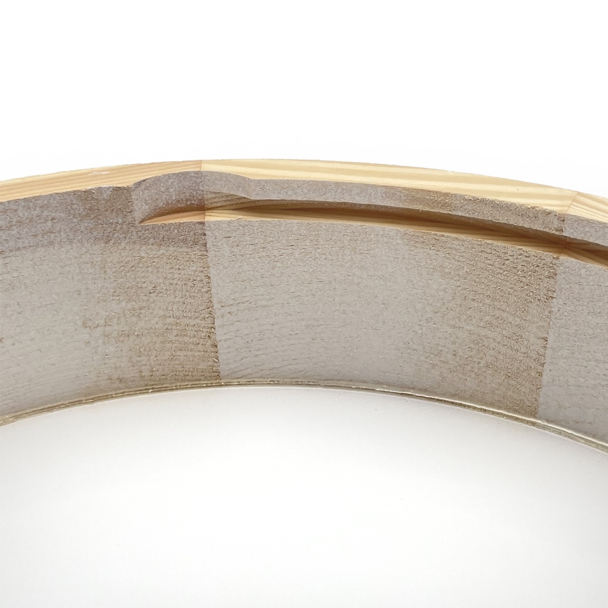 Loftlampe NATURAL 3xE27/15W/230V Ø 37,5 cm fyrretræ/hvid