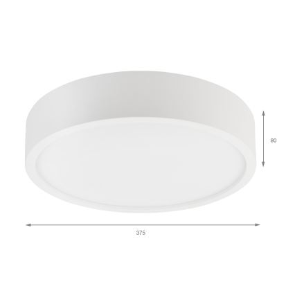 Loftlampe NATURAL 3xE27/15W/230V Ø 37,5 cm fyrretræ/hvid