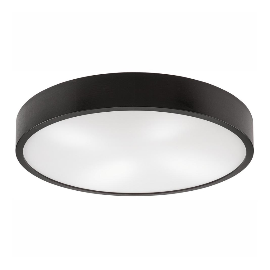 Loftlampe NATURAL 4xE27/60W/230V ø 57,5 cm wenge/fyrretræ