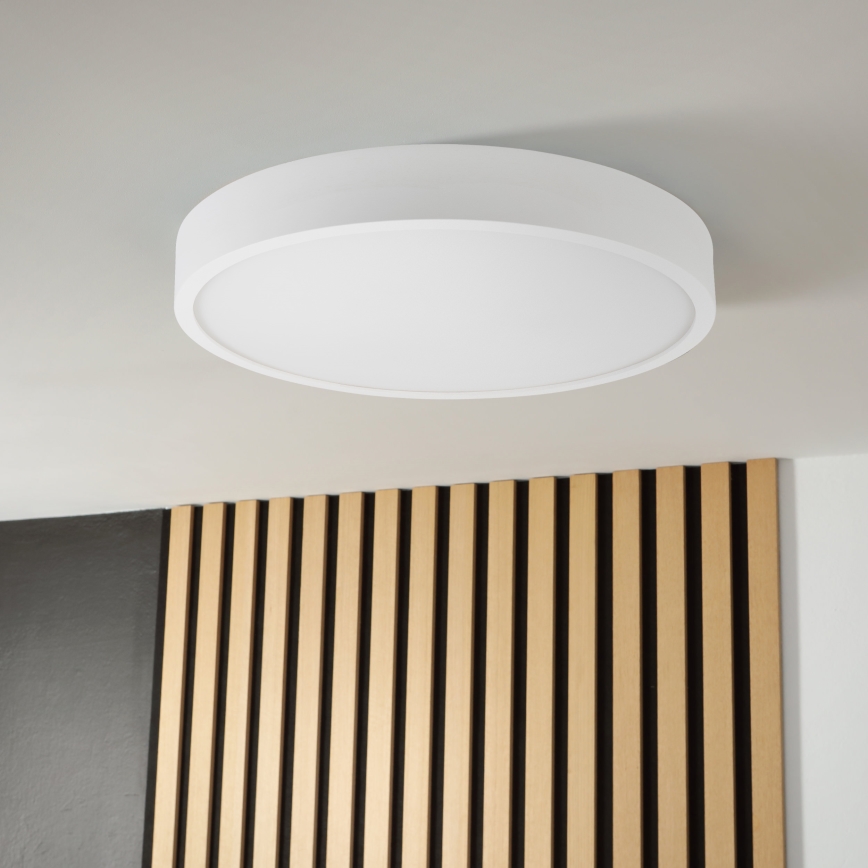 Loftlampe NATURAL 5xE27/15W/230V Ø 47,5 cm fyrretræ/hvid