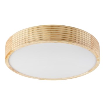 Loftlampe NATURAL MODERN 3xE27/15W/230V Ø 47,5 cm i fyrretræ