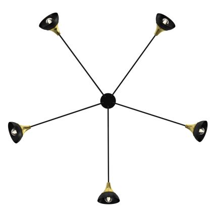 Loftlampe NERGIS 5xE27/60W/230V