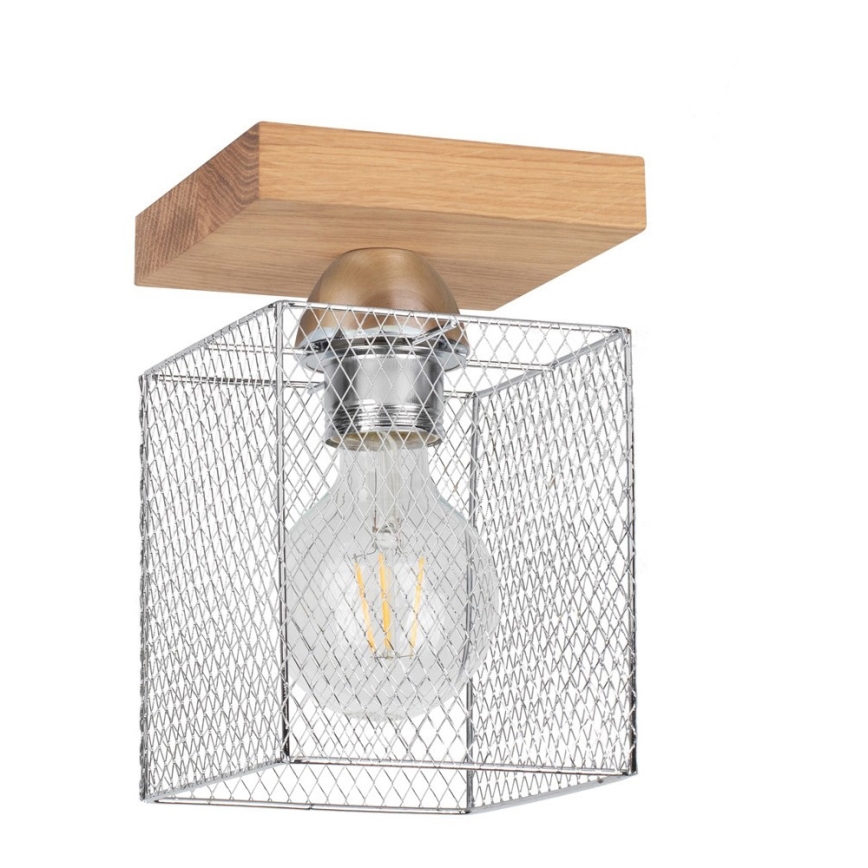 Loftlampe NORMAN WOOD 1xE27/25W/230V mat eg