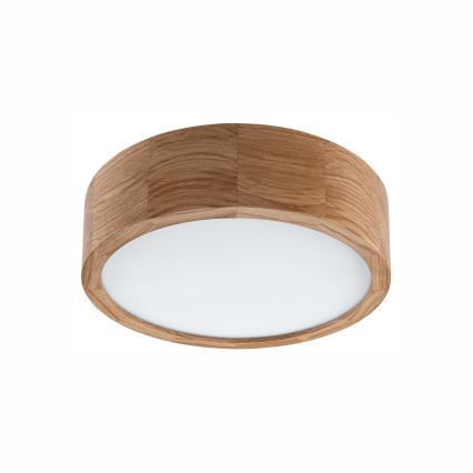 Loftlampe til badeværelse OAK 2xE27/15W/230V IP54 eg ø 27 cm