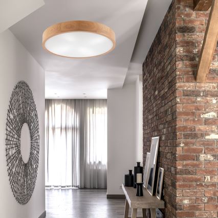 Loftlampe OAK 4xE27/60W/230V ø 57,5 cm eg