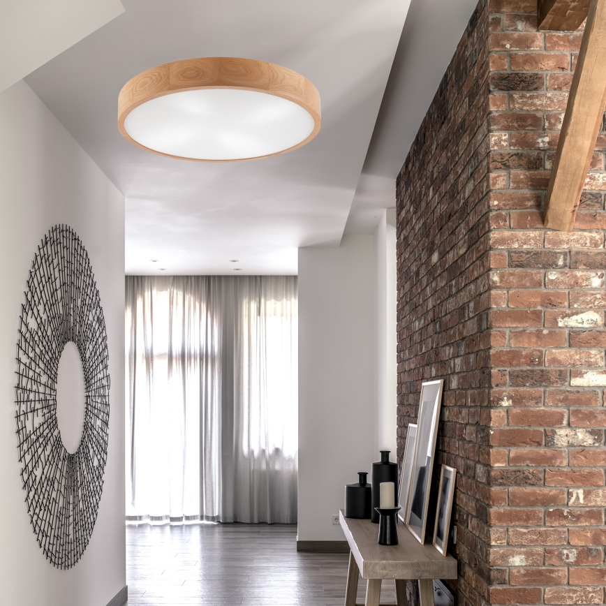 Loftlampe OAK 4xE27/60W/230V ø 57,5 cm eg