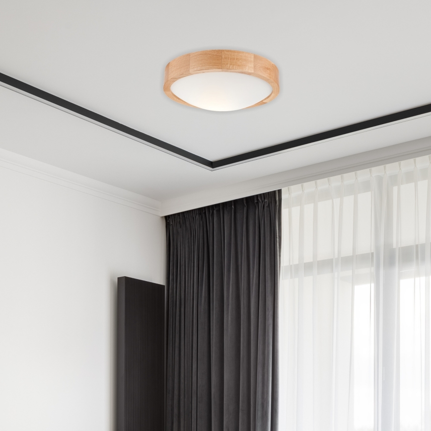 Loftlampe OAK SLIM 1xE27/60W/230V eg ø 27 cm