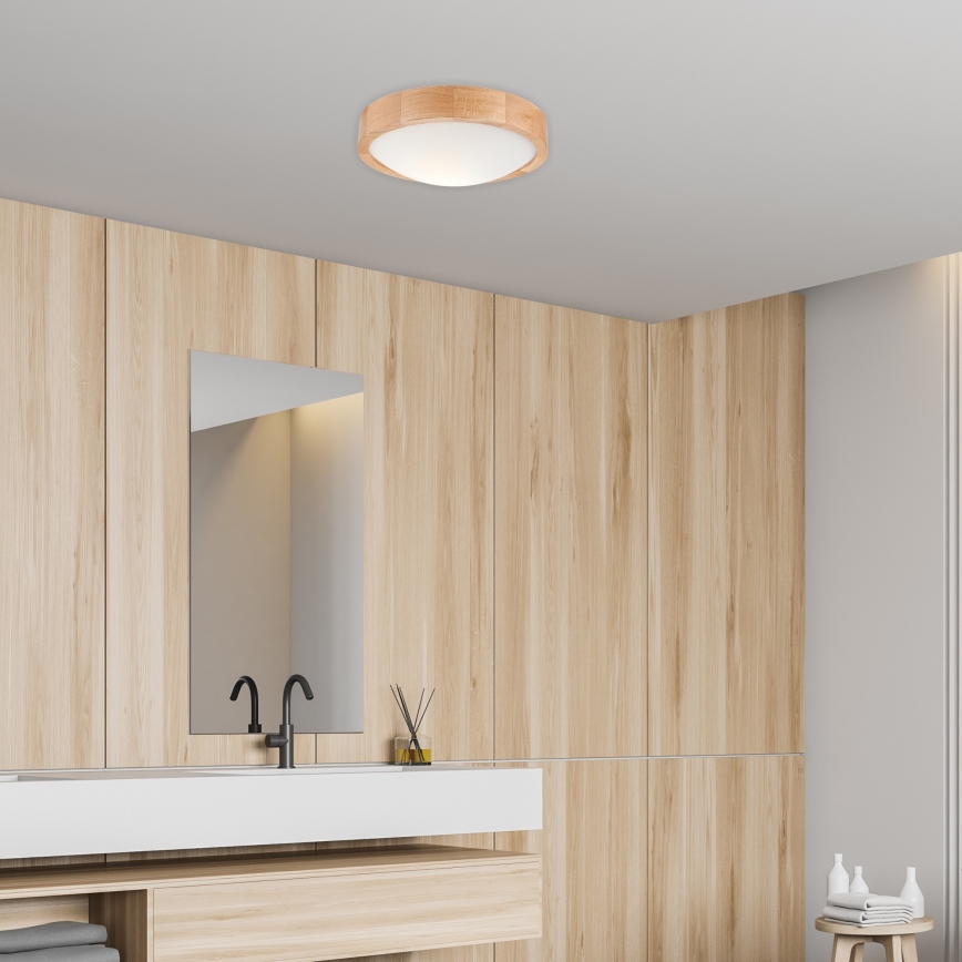 Loftlampe OAK SLIM 1xE27/60W/230V eg ø 27 cm