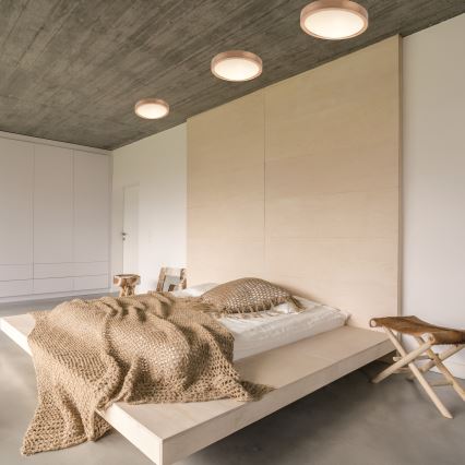 Loftlampe OAK SLIM 2xE27/60W/230V eg diam. 37 cm - FSC certificeret