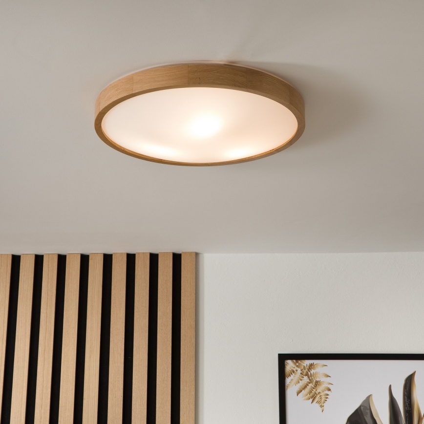 Loftlampe OAK SLIM 3×E27/60W/230V Ø47 cm eg