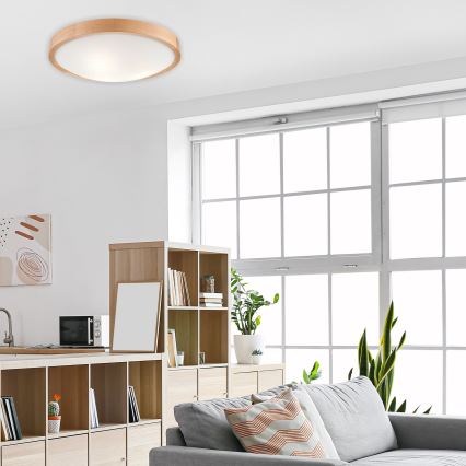 Loftlampe OAK SLIM 3×E27/60W/230V Ø47 cm eg