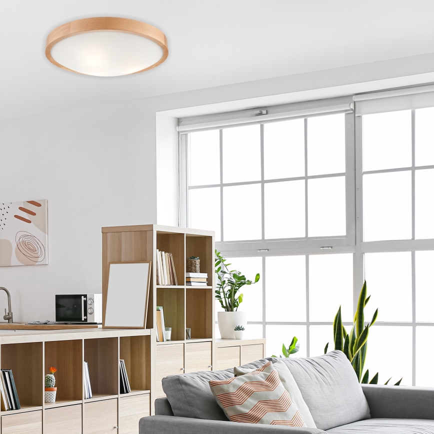 Loftlampe OAK SLIM 3×E27/60W/230V Ø47 cm eg